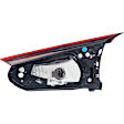 Driver Side, Inner And Outer Halogen/LED Combo Tail Light, With bulb(s), OE Replacement, Hatchback