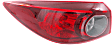 Driver and Passenger Side, Outer Halogen Tail Light, With bulb(s), OE Replacement