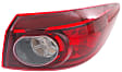 Driver and Passenger Side, Outer Halogen Tail Light, With bulb(s), OE Replacement