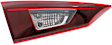 Driver and Passenger Side, Inner and Outer Halogen Tail Light, OE Replacement, CAPA Certified