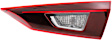 Driver and Passenger Side, Inner Halogen Tail Light, Without bulb(s), OE Replacement, CAPA Certified