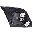 Passenger Side, Inner and Outer Halogen Tail Light, With bulb(s), OE Replacement