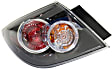 Driver and Passenger Side Halogen Tail Light, With bulb(s), OE Replacement