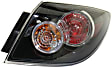 Driver and Passenger Side Halogen Tail Light, With bulb(s), OE Replacement