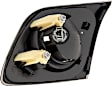 Driver Side, Inner And Outer Halogen Tail Light, With bulb(s), OE Replacement