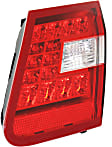 Driver and Passenger Side, Inner LED Tail Light, With bulb(s), OE Replacement