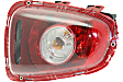 2007-2010 Mini Cooper - Driver and Passenger Side Halogen Tail Light, With bulb(s), OE Replacement