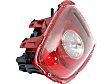2007-2010 Mini Cooper - Driver and Passenger Side Halogen Tail Light, With bulb(s), OE Replacement