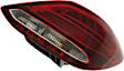 Driver and Passenger Side Tail Lights, with Bulbs, Halogen, For Models with Halogen Headlights, without Premium Package, CAPA CERTIFIED