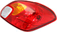 Driver and Passenger Side Halogen Tail Light, With bulb(s), OE Replacement