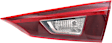 Driver and Passenger Side, Inner and Outer LED Tail Lights, with Bulbs, Sedan, Production Date To March 31 2014