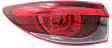 Driver and Passenger Side, Outer Tail Lights, with Bulbs, LED, Mounts on Body, LED Type