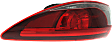 Driver and Passenger Side, Outer Tail Lights, with Bulbs, LED, Mounts on Body, LED Type