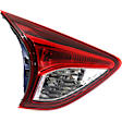 Driver Side, Inner And Outer Halogen/LED Combo Tail Light, With bulb(s), OE Replacement, CAPA Certified