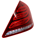 2014 Mercedes Benz S550 - Driver and Passenger Side LED Tail Light, With bulb(s), OE Replacement