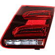 Driver and Passenger Side, Inner LED Tail Light, With bulb(s), OE Replacement
