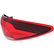 Driver and Passenger Side, Inner and Outer Halogen Tail Light, With bulb(s), OE Replacement, CAPA Certified