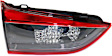Driver and Passenger Side, Inner Halogen Tail Light, With bulb(s), OE Replacement, CAPA Certified