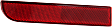 Rear, Driver and Passenger Side Bumper Reflectors
