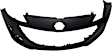 Front and Rear Primed Bumper Cover