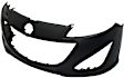 Front and Rear Primed Bumper Cover