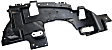 2015 Mercedes Benz C300 - Rear, Driver and Passenger Side Bumper Bracket, For Models With AMG Styling Package