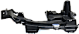2015 Mercedes Benz C300 - Rear, Driver and Passenger Side Bumper Bracket, For Models With AMG Styling Package
