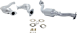 Driver and Passenger Side Catalytic Converters, Federal EPA Standard, 46-State Legal (Cannot ship to CA, CO, NY or ME)