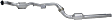 Driver and Passenger Side Catalytic Converters, Federal EPA Standard, 46-State Legal (Cannot ship to CA, CO, NY or ME)