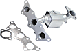 2012 Mitsubishi Eclipse - Front, Driver and Passenger Side Catalytic Converter, 3.8L 6Cyl, Federal EPA Standard, 46-State Legal (Cannot ship to CA, CO, NY or ME), Firewall Side, Direct Replacement Series