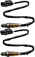 2014-2016 BMW 535d - Before Catalytic Converter, Driver and Passenger Side Oxygen Sensor, Set of 2, 5-wire