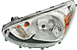 2017 Mitsubishi Mirage - Driver and Passenger Side Halogen Headlight, With bulb(s), OE Replacement