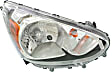 2017 Mitsubishi Mirage - Driver and Passenger Side Halogen Headlight, With bulb(s), OE Replacement