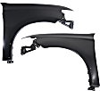 2016 Mitsubishi Outlander GT 6 Cyl 3.0L - Front, Driver and Passenger Side Fender