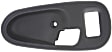 Front and Rear, Driver and Passenger Side Textured Black Interior Door Handle, Sport Utility