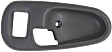 Front and Rear, Driver and Passenger Side Textured Black Interior Door Handle, Sport Utility