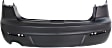 Sedan Front and Rear Primed Bumper Cover CAPA Certified