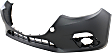 2014 Mazda 3 - Front and Rear Primed Bumper Cover, Hatchback