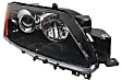 Driver and Passenger Side Halogen Headlight, With bulb(s), OE Replacement