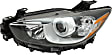 Driver and Passenger Side Headlights, without Bulbs, Halogen, For Models without HID Option