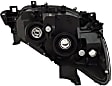 Driver and Passenger Side Headlights, without Bulbs, Halogen, For Models without HID Option