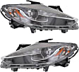Driver and Passenger Side Headlights, without Bulbs, HID/Xenon, 4-Door, Sport Utility, without HID Bulbs and ballast