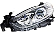 Driver and Passenger Side Headlight, Without Bulb(s), Halogen, Sport Model, CAPA CERTIFIED
