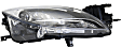 2011-2013 Mazda 6 - Driver and Passenger Side Halogen Headlight, Without bulb(s), OE Replacement