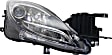 2011-2013 Mazda 6 - Driver and Passenger Side Halogen Headlight, Without bulb(s), OE Replacement