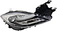 2011-2013 Mazda 6 - Driver and Passenger Side Halogen Headlight, Without bulb(s), OE Replacement