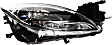 2011-2013 Mazda 6 - Driver and Passenger Side Halogen Headlight, Without bulb(s), OE Replacement,, CAPA Certified