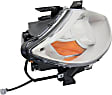 Driver and Passenger Side Halogen Headlight, Without bulb(s), OE Replacement