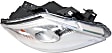 Driver and Passenger Side Halogen Headlight, Without bulb(s), OE Replacement