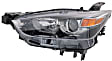 Driver and Passenger Side Halogen Headlight, Without bulb(s), OE Replacement